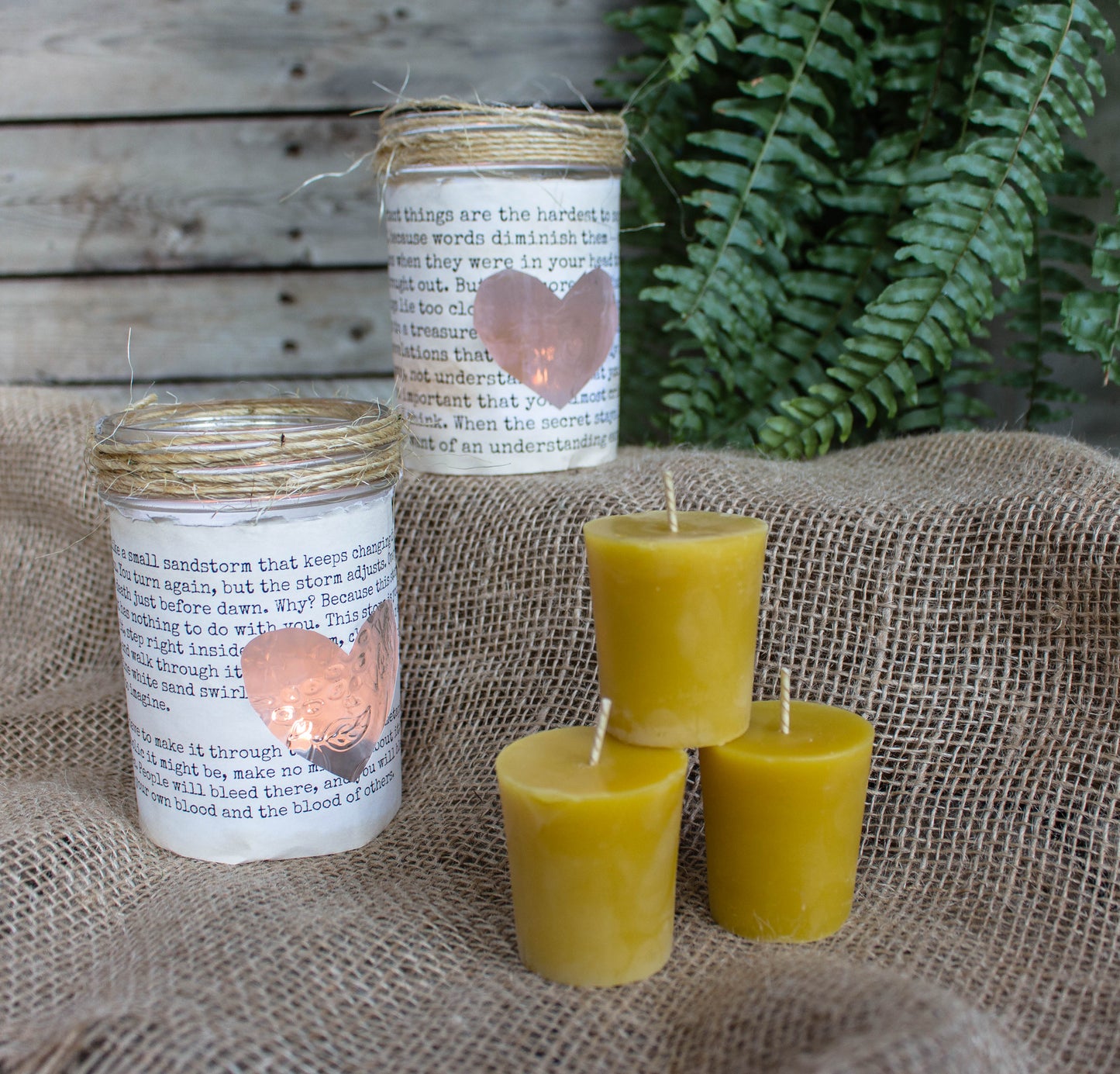 Tealights, Votives & Honey Hives