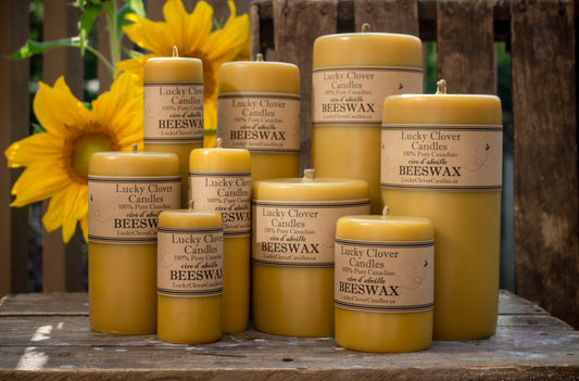 Smooth Beeswax Candles